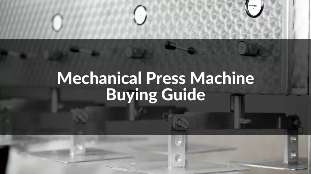 mecahnical press machine manufacturer